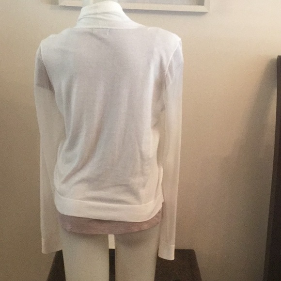 Vince Camuto Sweater, Size M. Cream. - Picture 3 of 8